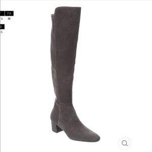 STUART WEITZMAN GILLIAN 60 SUEDE OVER-THE-KNEE BOOT size  7